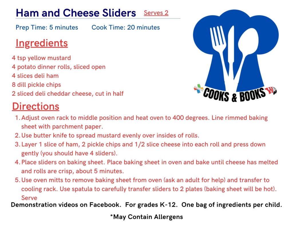 Ham and Cheese Sliders: Ingredients and Directions