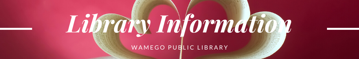 Library Information Web Banner Library Information Web Banner