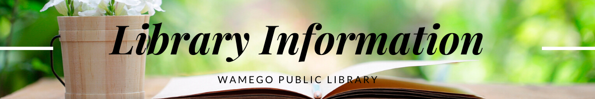 Library Information Web Banner Library Information Web Banner
