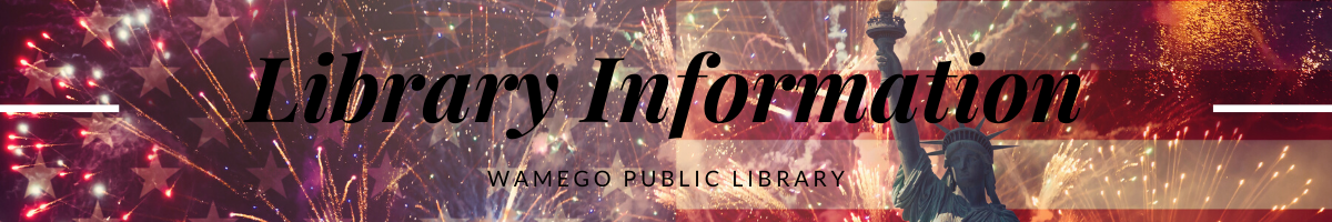 Library Information Web Banner Library Information Web Banner