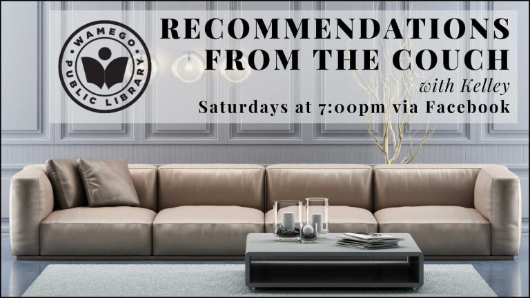 Recommendations from the couch, new post every Saturday on Facebook at 7 pm