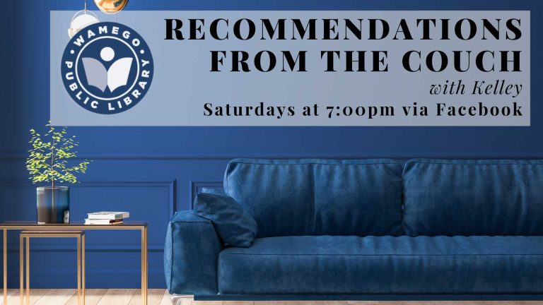 Recommendations from the couch, new post every Saturday on Facebook at 7 pm