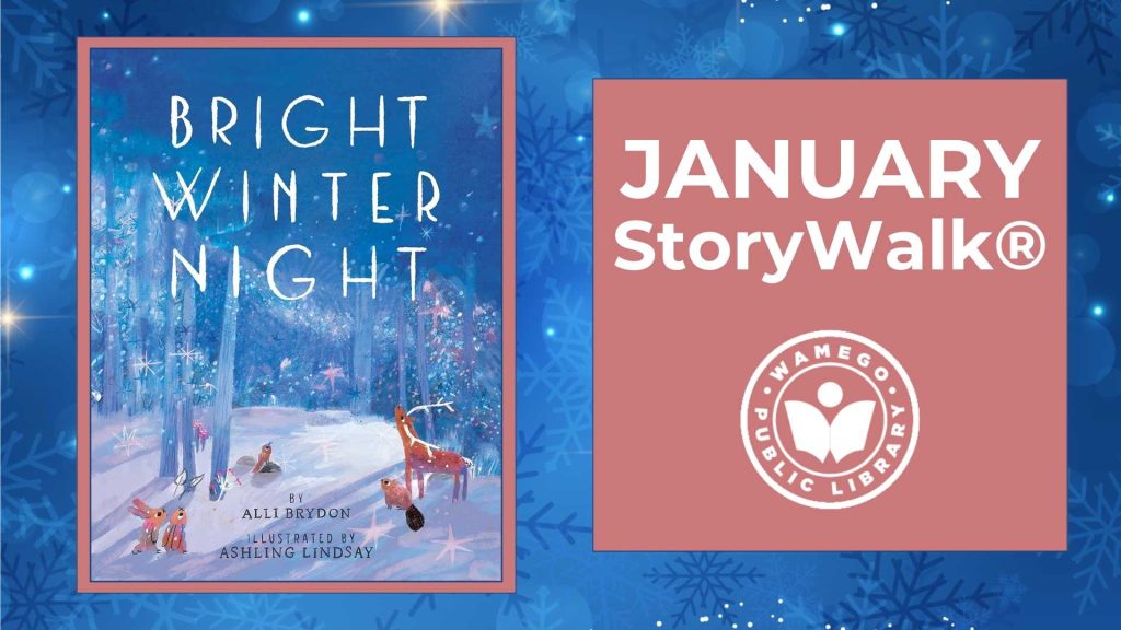 January Storywalk: Bright Winter Night by Alli Brydon