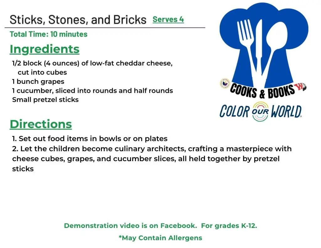 Sticks, Stones, and Bricks Recipe