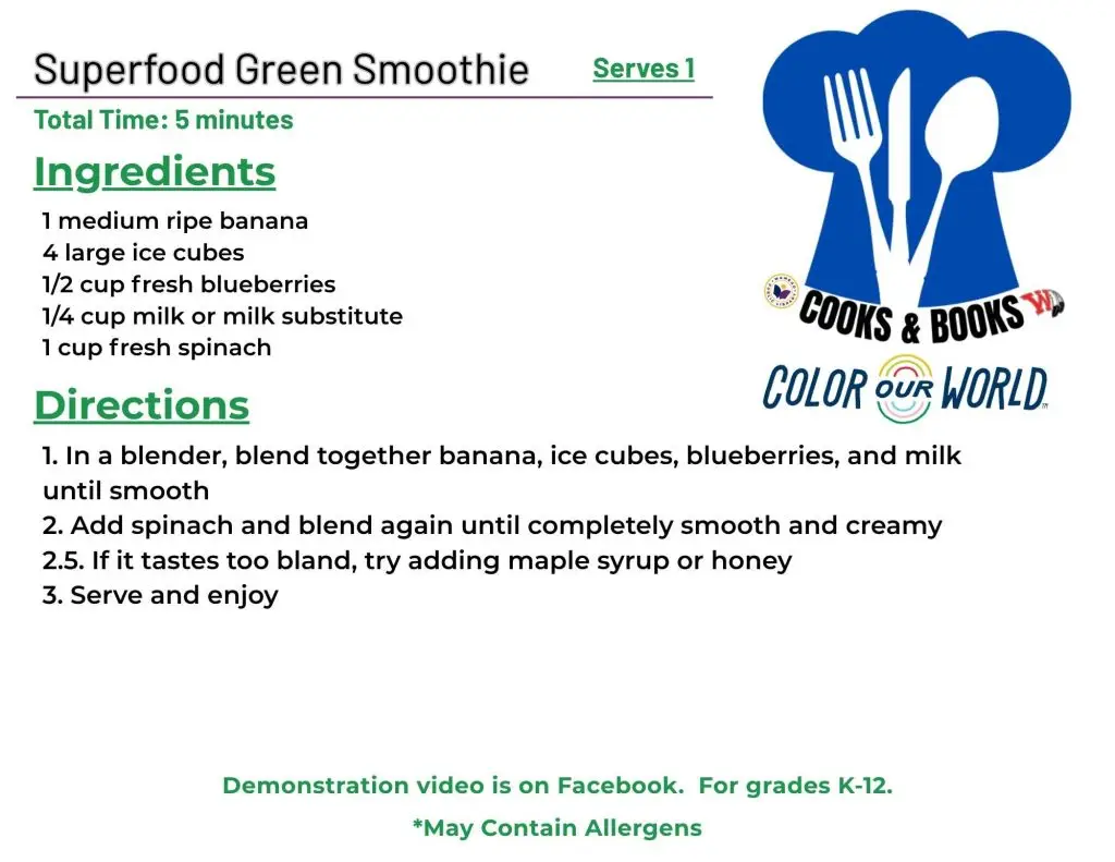 Superfood Green Smoothie Recipe