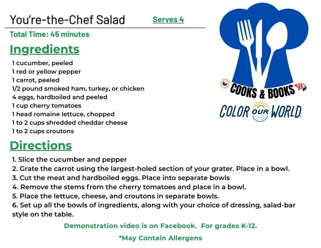 You're the Chef Salad Recipe