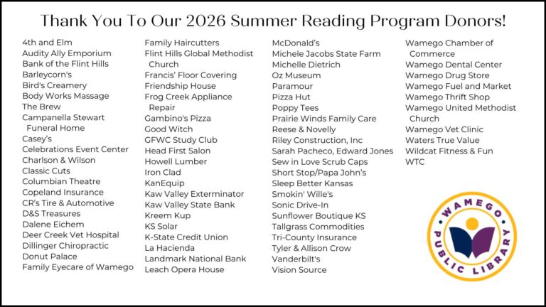 SRP Donors 2026